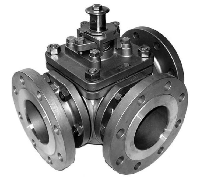 MP SS 3WAY FLANGED